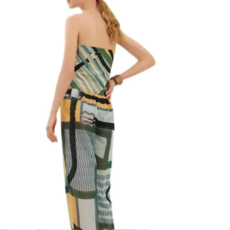 HERMES Jumpsuits Women's Yellow-1