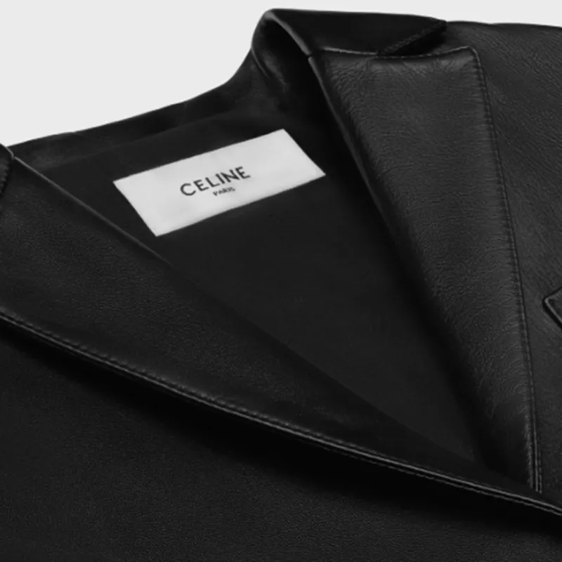 CELINE Tailored Jacket In Soft Lambskin-2