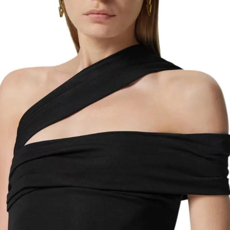 VERSACE One Shoulder Top-4