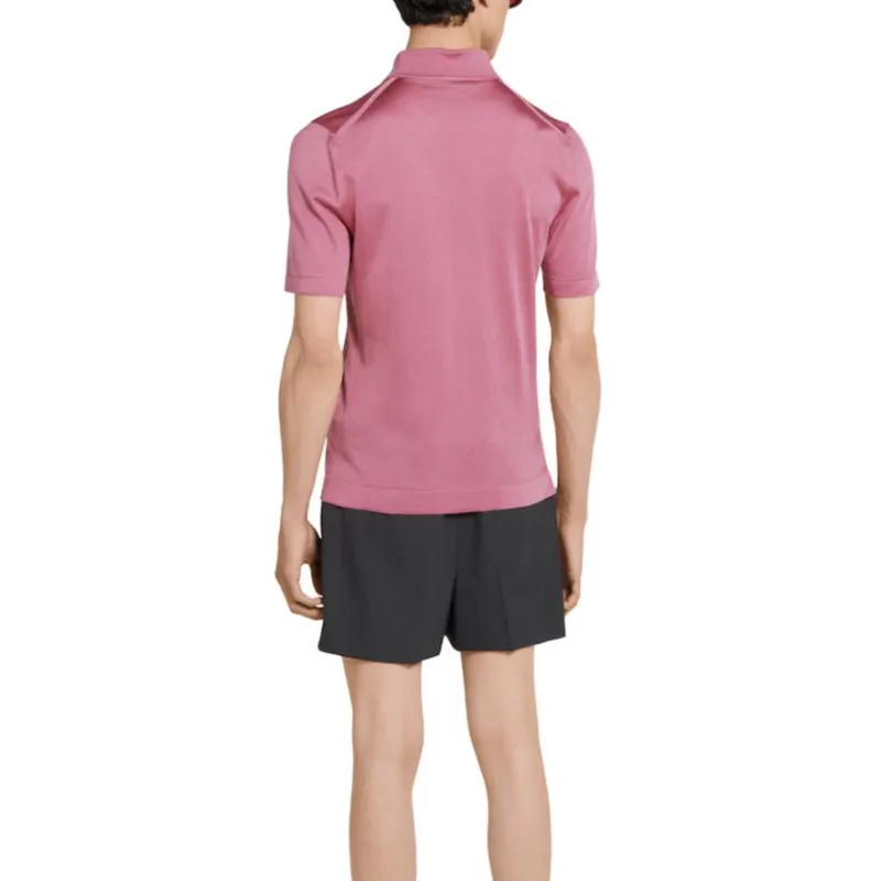 GUCCI Fine Knit Polo Top-2