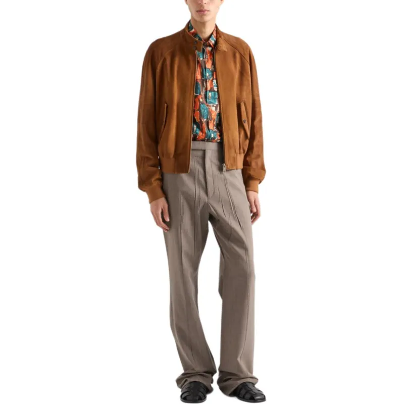 PRADA Shirts Men Orange-1