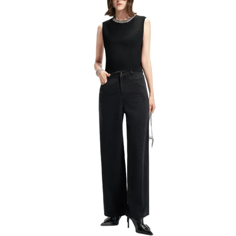 KARL LAGERFELD SS25 Tank Tops Women's Black-2