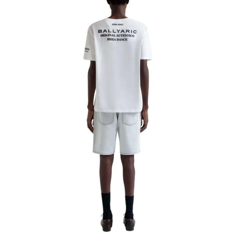BALLY X Dj Leo Mas Amnesia print T shirt-4