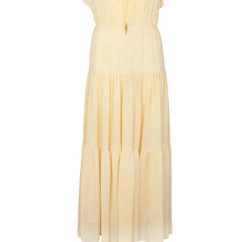 CELINE Slip Dresses Women's Yellow-4