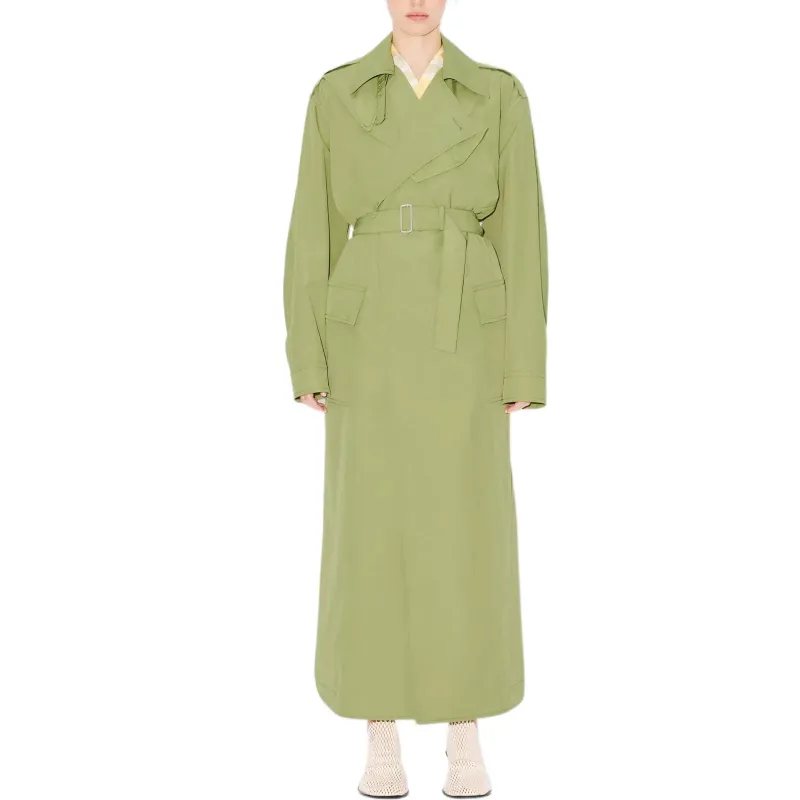 KENZO Kimono Sleeves Long Trench Coat-2