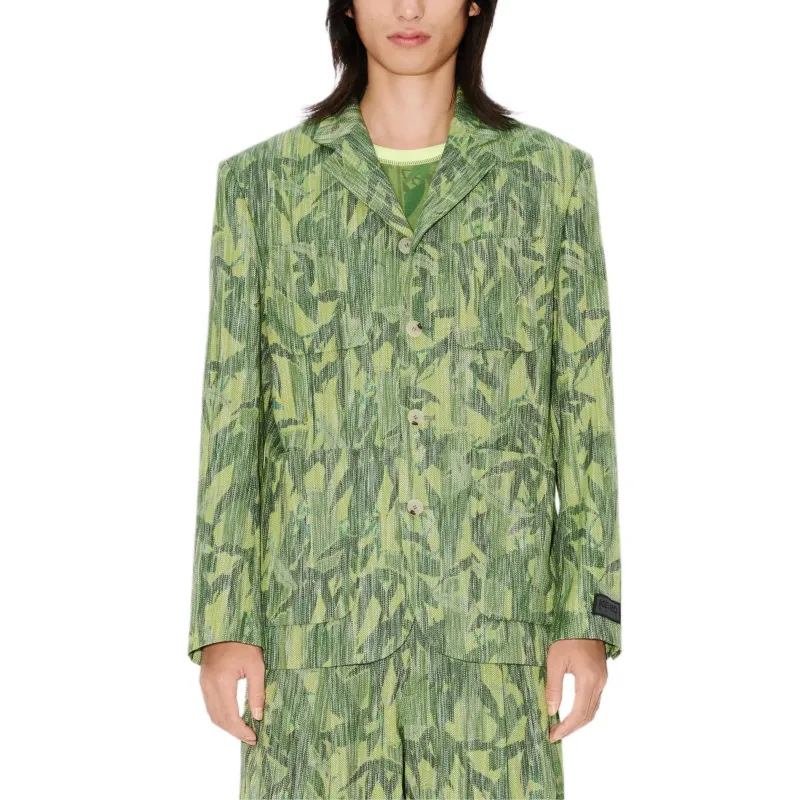 KENZO Chiku Rin Camo motif Blazer-2