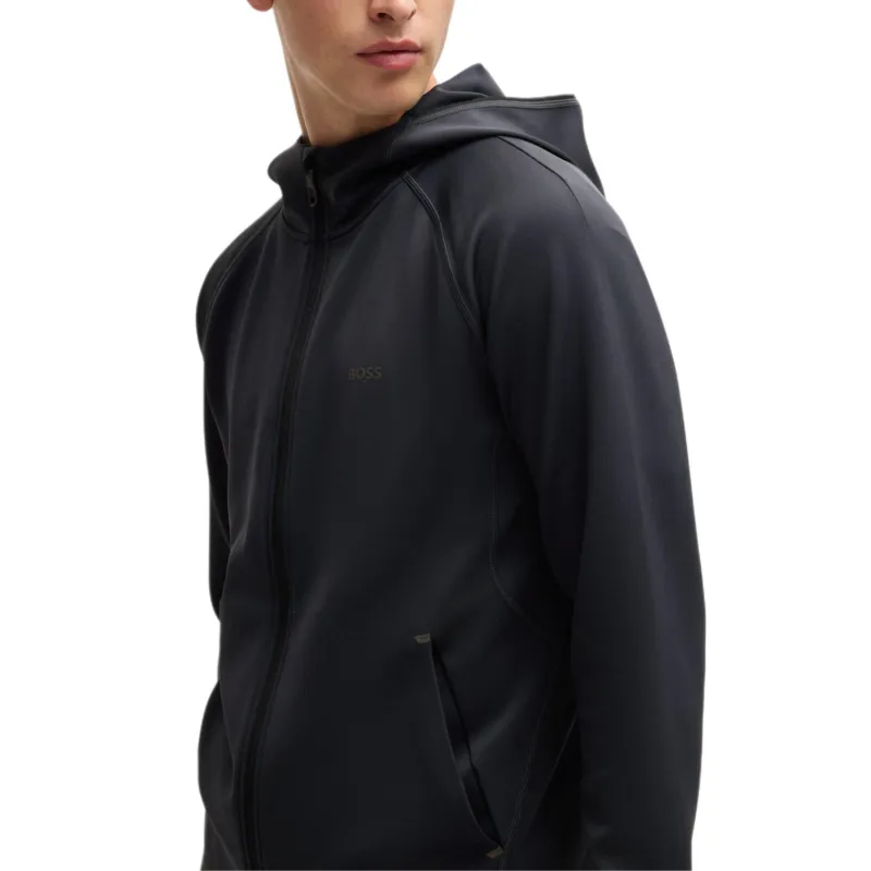 Boss HUGO BOSS Active Stretch Zip Up Hoodie-4