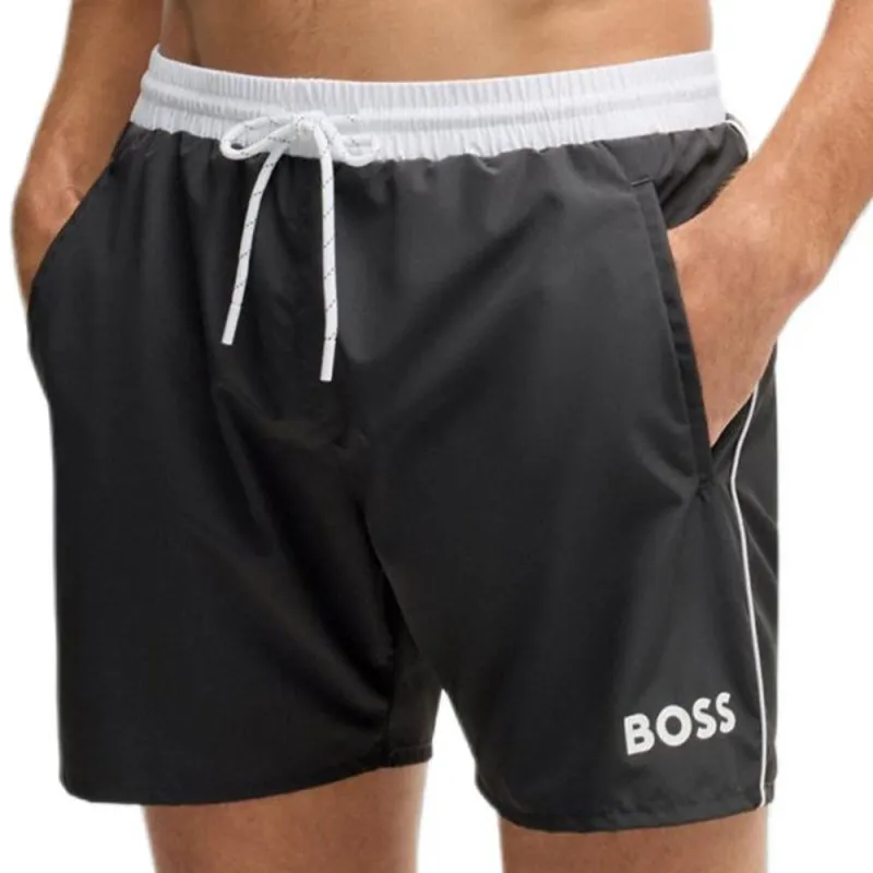 HUGO BOSS Swimming Shorts Men's Dark Gray-3