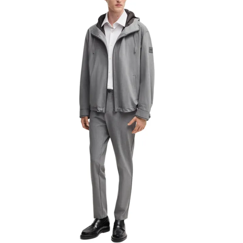 Boss Wool plend Trousers-1