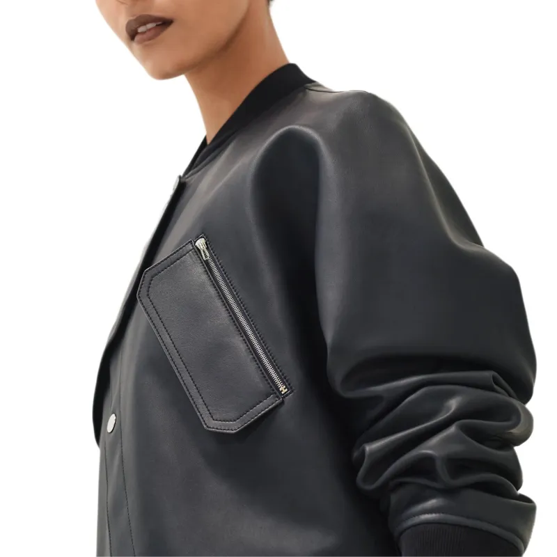 HERMES Jackets Coats Women's Black-3