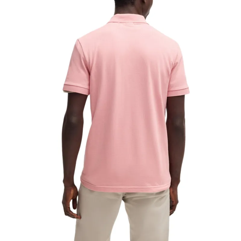 HUGO BOSS Polo Shirt Men's Light Pink Red-2