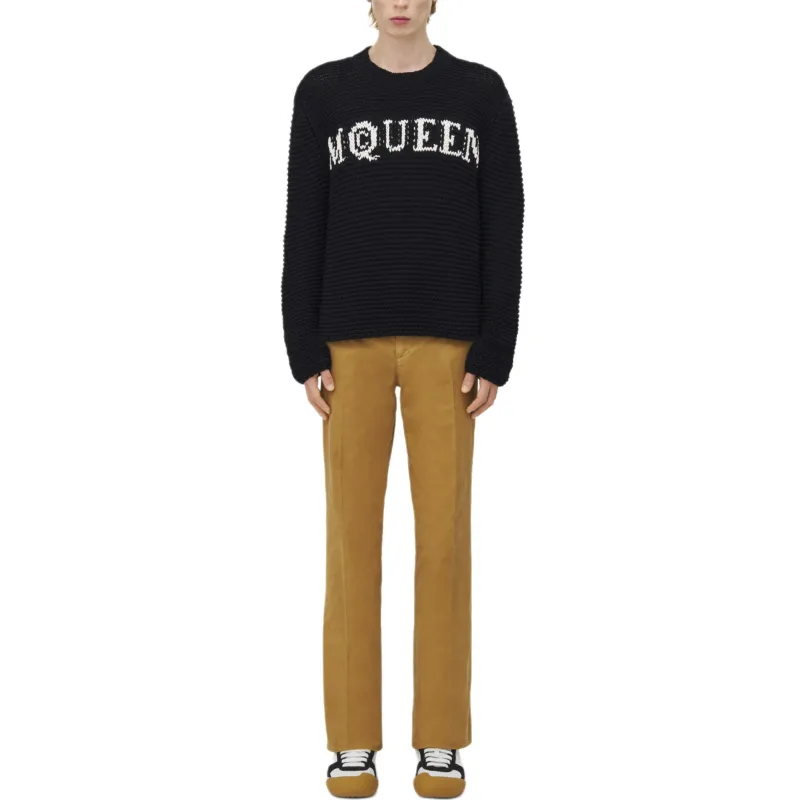 McQ Alexander McQueen Logo intarsia Sweater-2