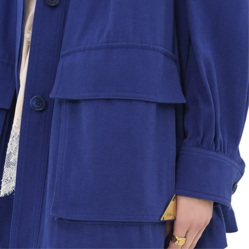 Chloé Canvas Jacket-4