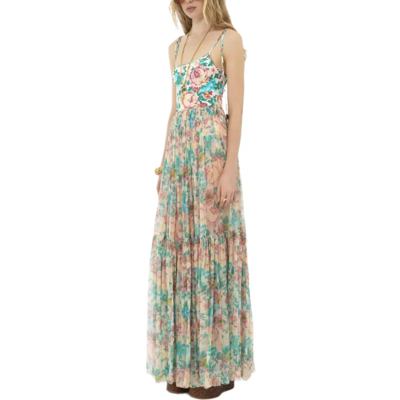 Chloé Printed Maxi Skirt-1