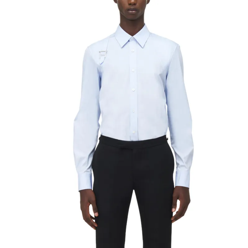 McQ Alexander McQueen Shirt Men's Blue-4