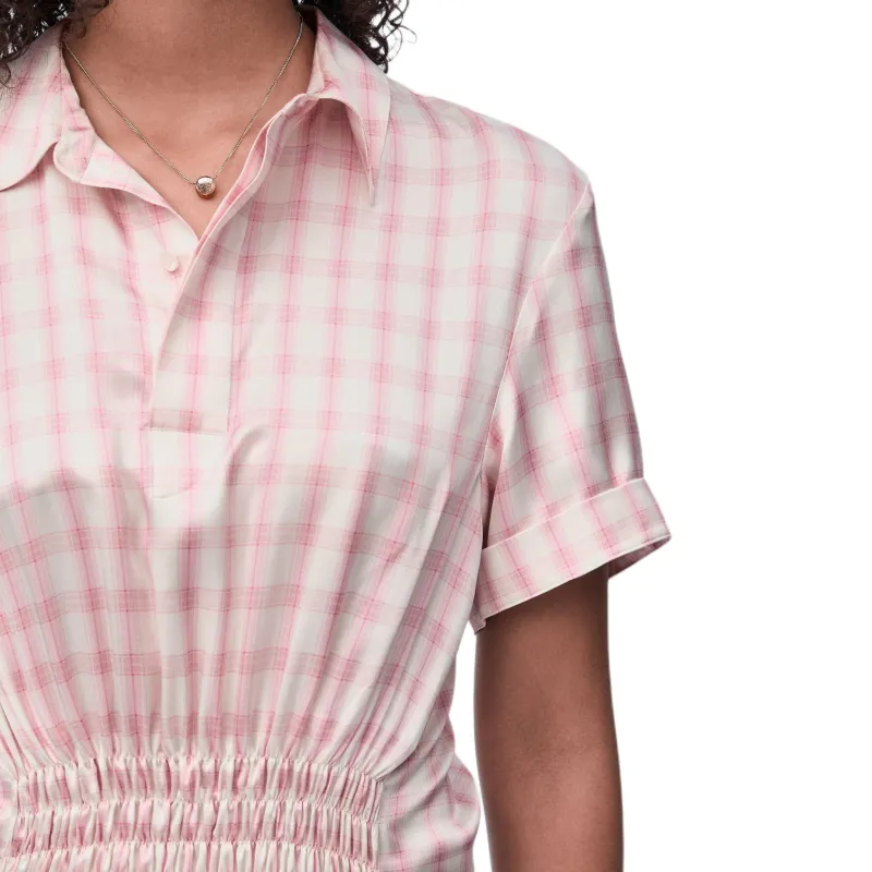 LOEWE SS25 Short Sleeved Dresses Women's Pink-3