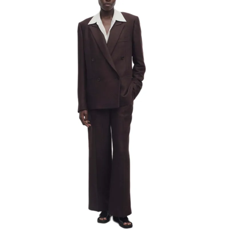 THE ROW Suit Trouser Women's Tan-2