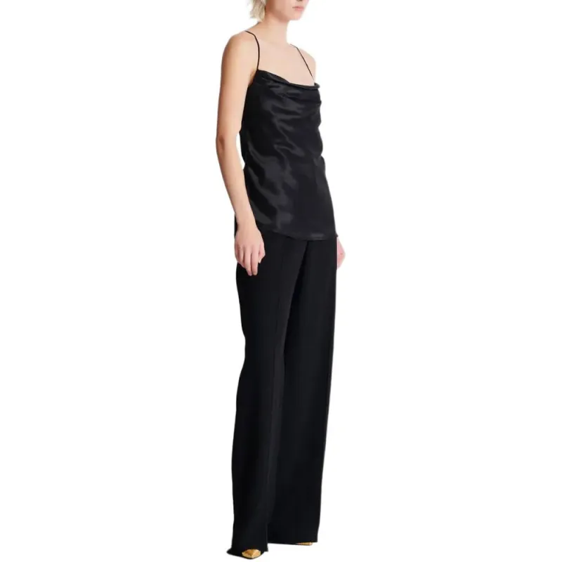 BALMAIN Draped Satin Top-5