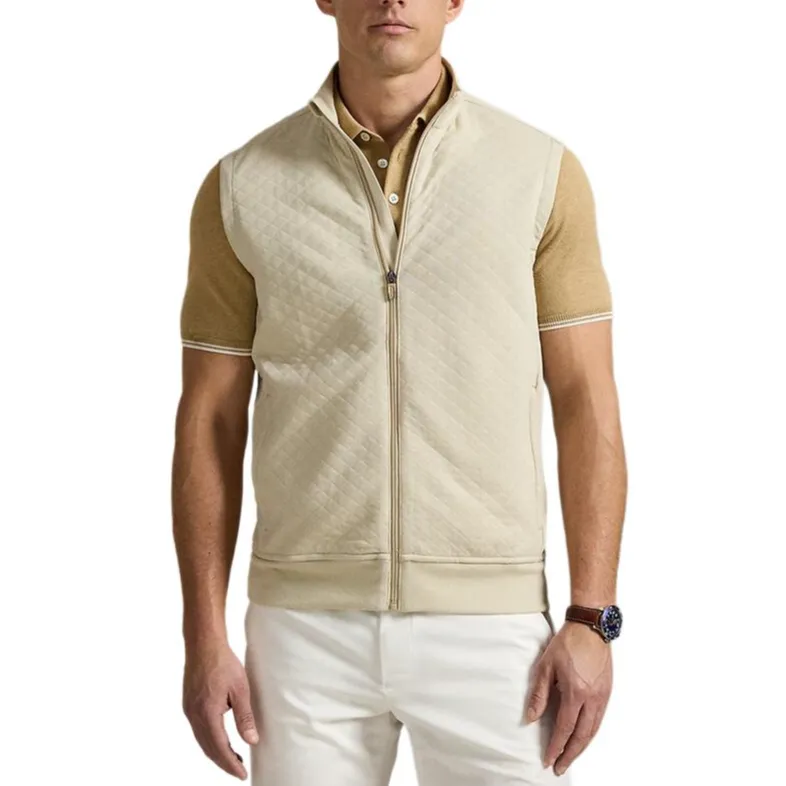Polo Ralph Lauren SS25 Vest Men's Sand Yellow-1