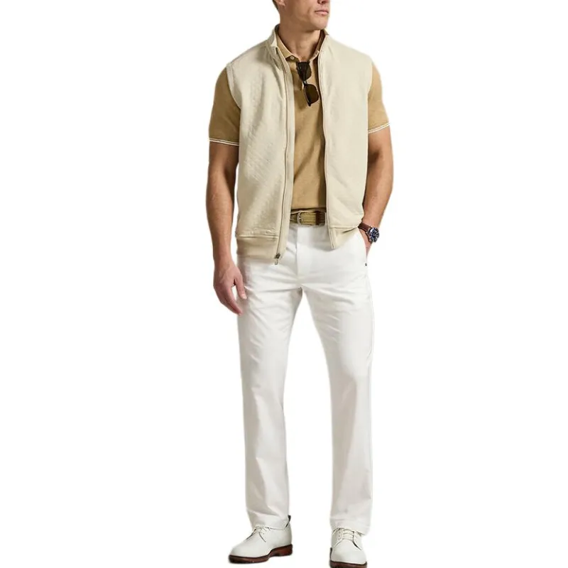 Polo Ralph Lauren SS25 Vest Men's Sand Yellow-3