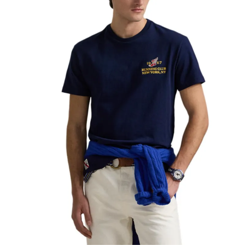 Polo Ralph Lauren T Shirt Men's Nautical Blue-2