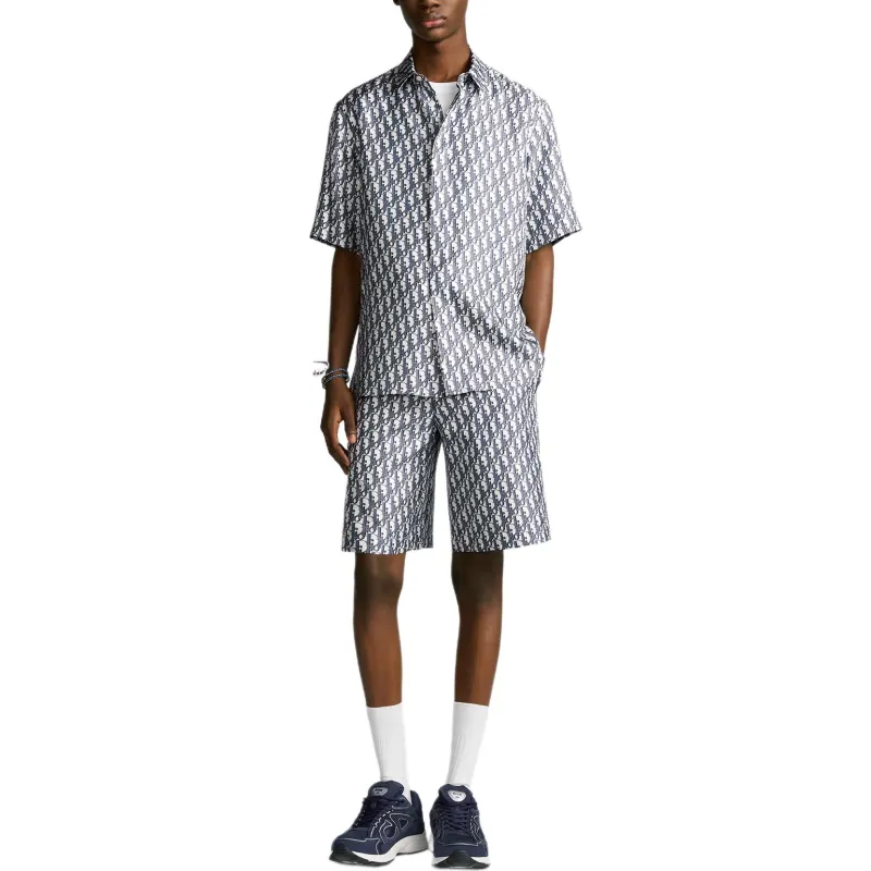 DIOR Casual Shorts Men White-2
