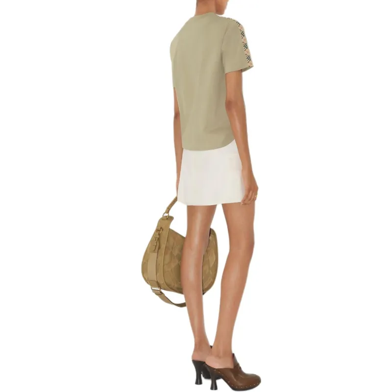 Burberry T Shirts Women's Green-3