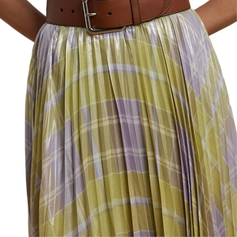 Polo Ralph Lauren Casual Long Skirts Women's Green-4