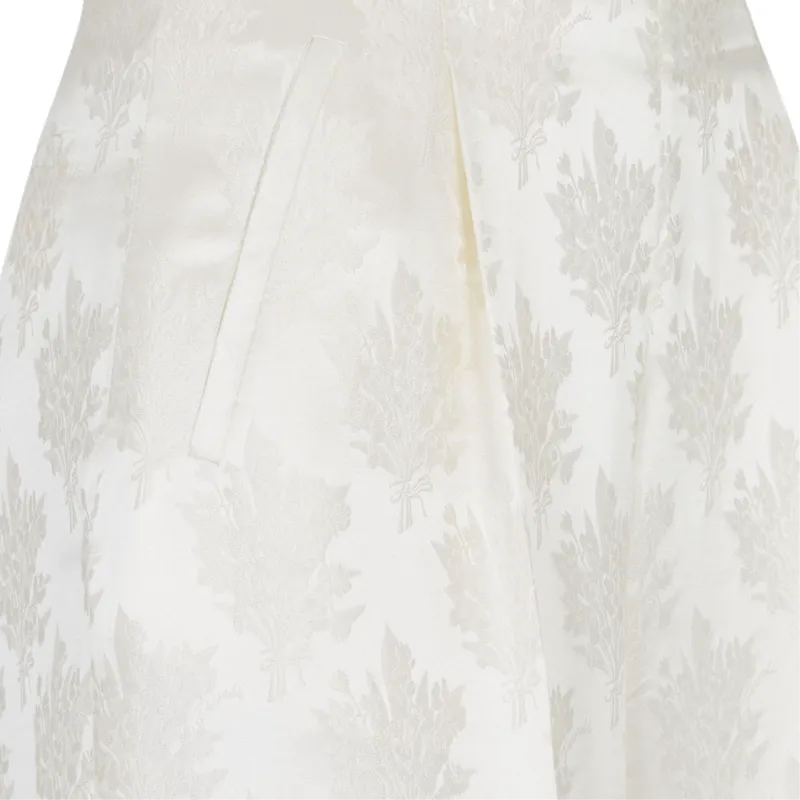 FENDI SS25 Pajama Pants Women's White-3