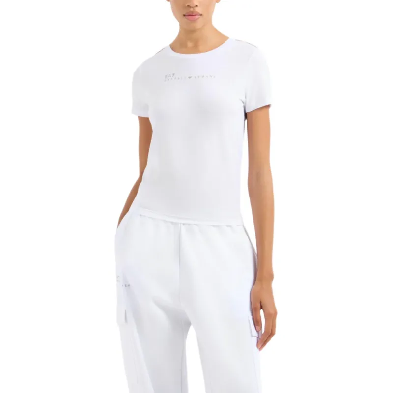 EMPORIO ARMANI Logo print T shirt-1