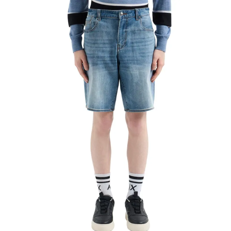 ARMANI EXCHANGE Cropped Jeans-1