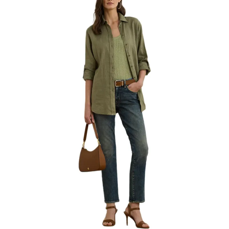 Polo Ralph Lauren Shirt Women's Green-3