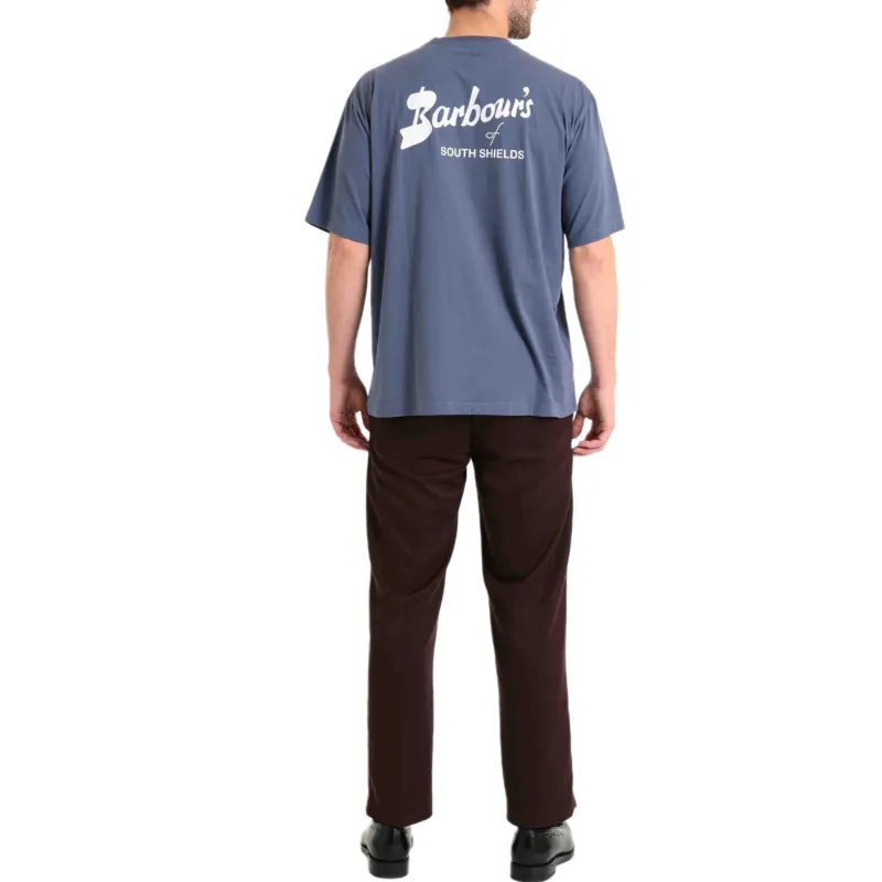 BARBOUR T Shirts Unisex Blue-5
