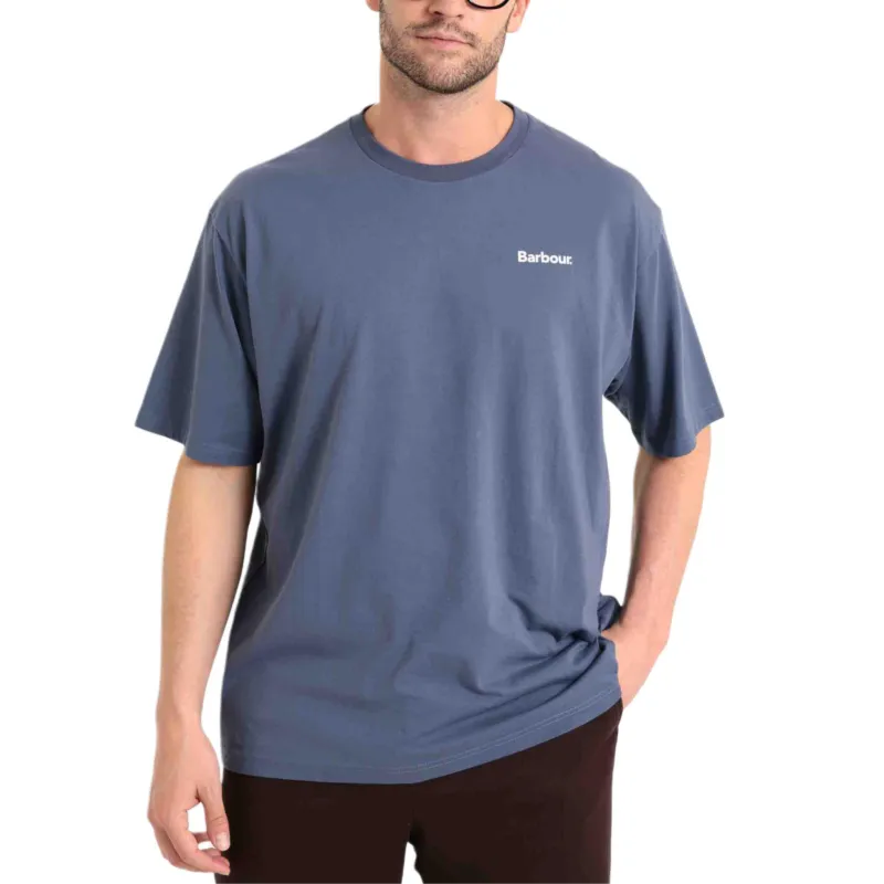 BARBOUR T Shirts Unisex Blue-2