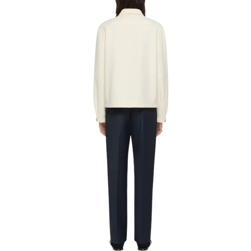 Givenchy SS25 Denim Jacket Men's White-2