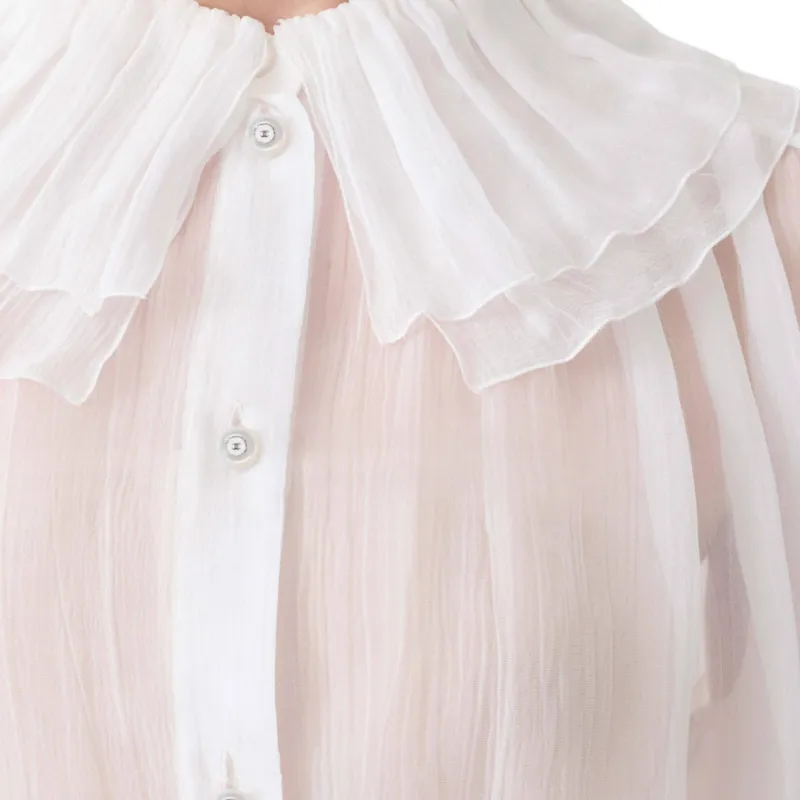 CHANEL 25S Spring Summer Collection Shirt Women's White-2