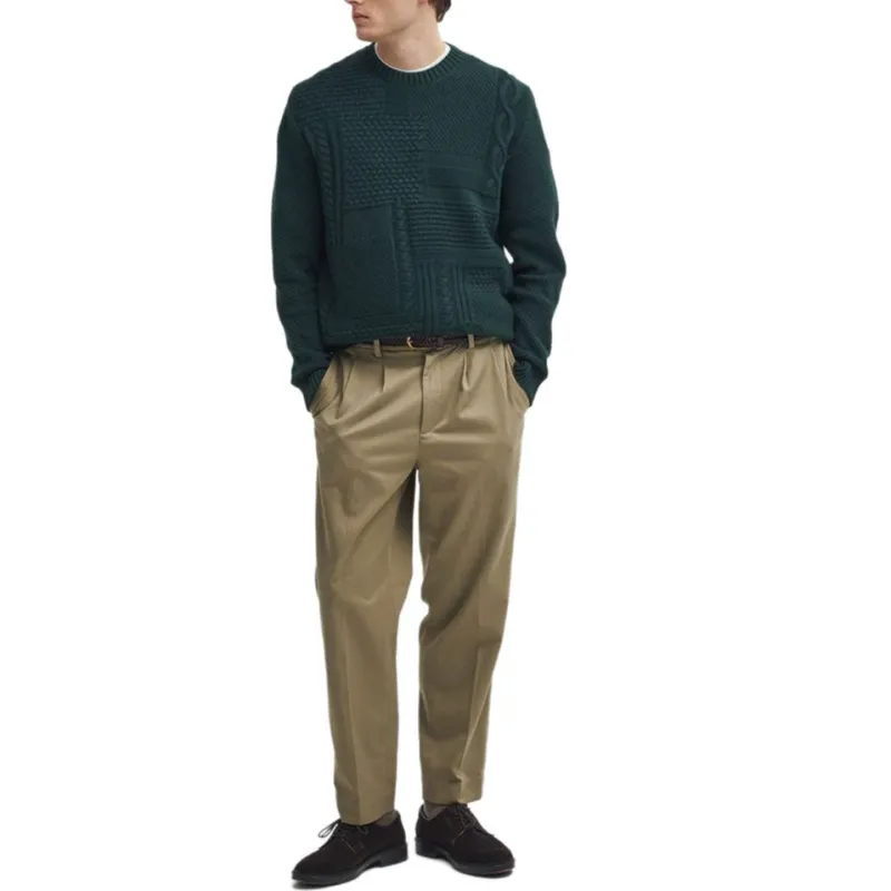 BARBOUR Sweaters Men Green-3