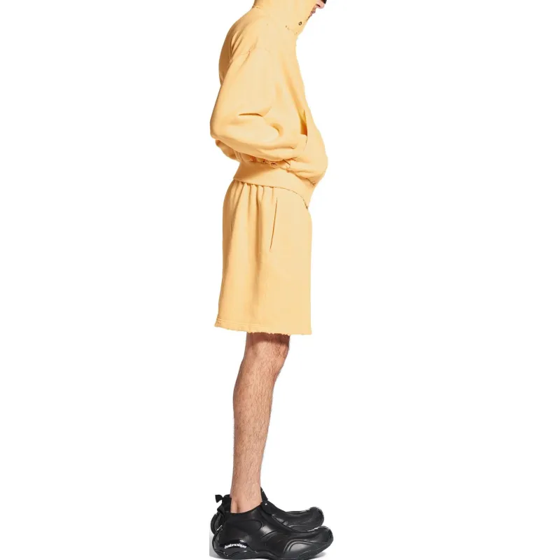 Balenciaga Casual Shorts Regular Fit Unisex Yellow-8