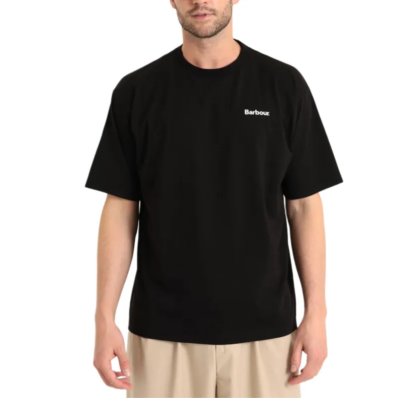 BARBOUR T Shirts Unisex Black-2