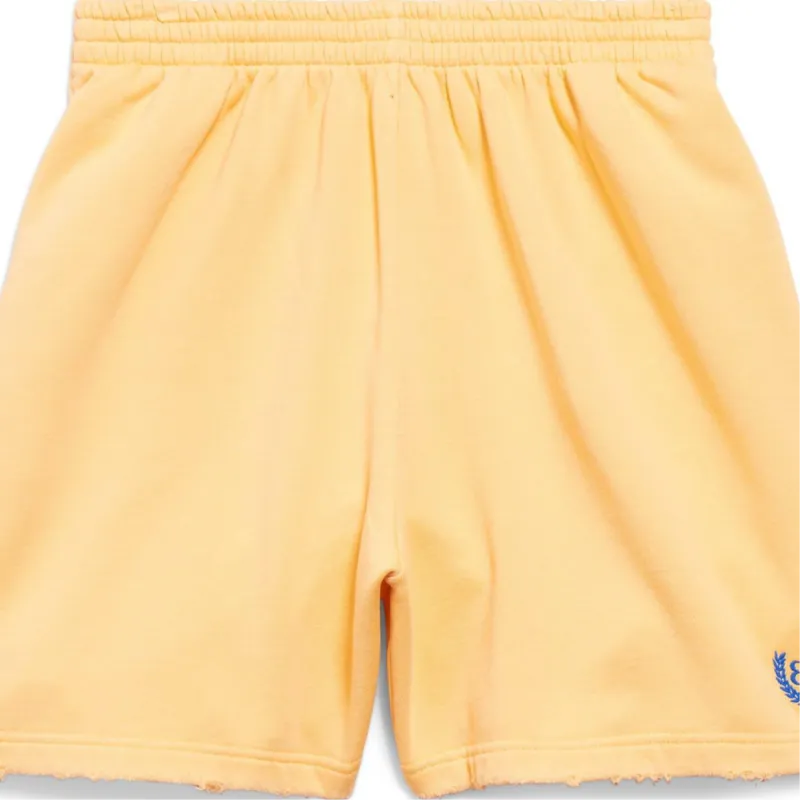 Balenciaga Casual Shorts Regular Fit Unisex Yellow-9