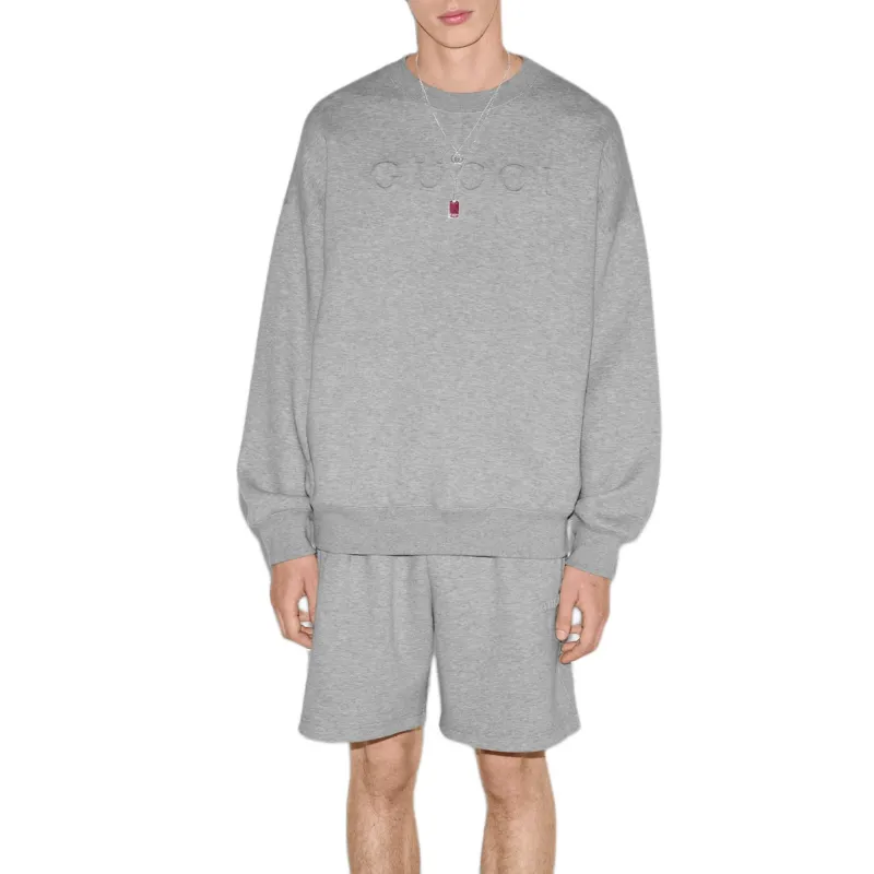 GUCCI SS25 Sweatshirt Men's Gray-1