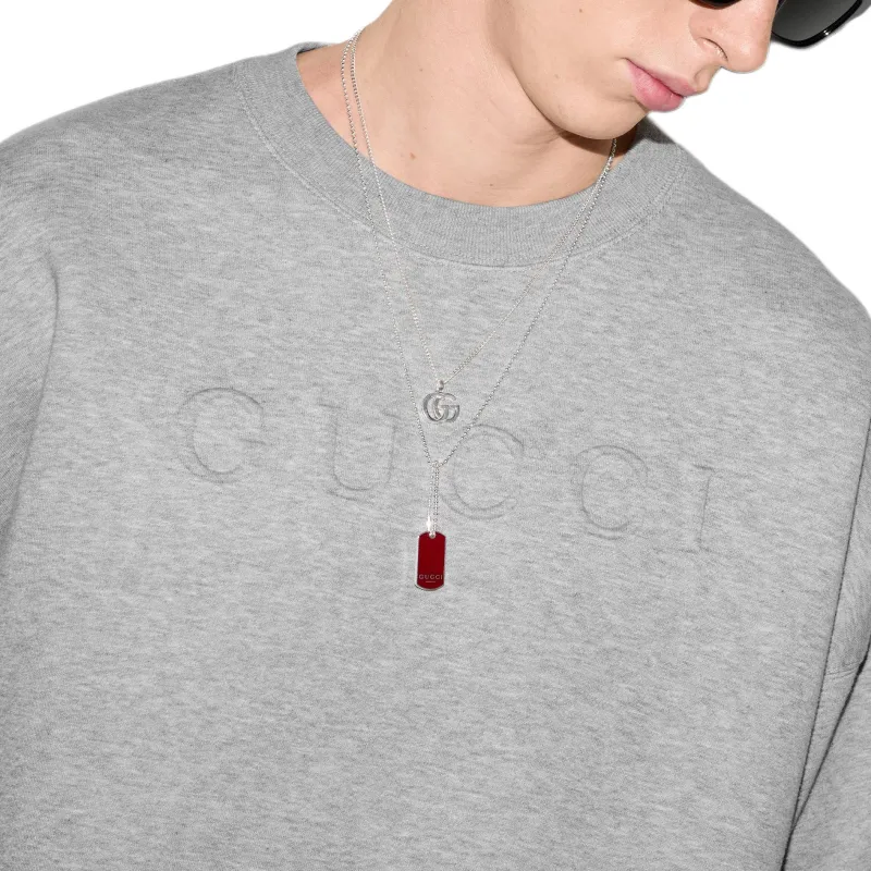 GUCCI SS25 Sweatshirt Men's Gray-7