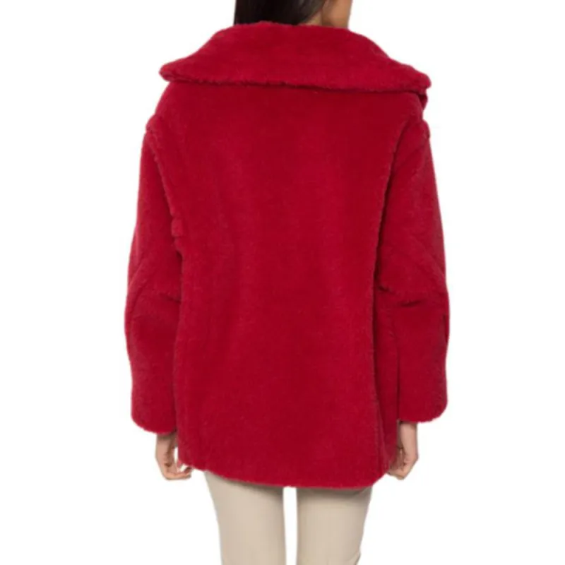 MaxMara Cuba Double Breasted Long Sleeved Coat-3