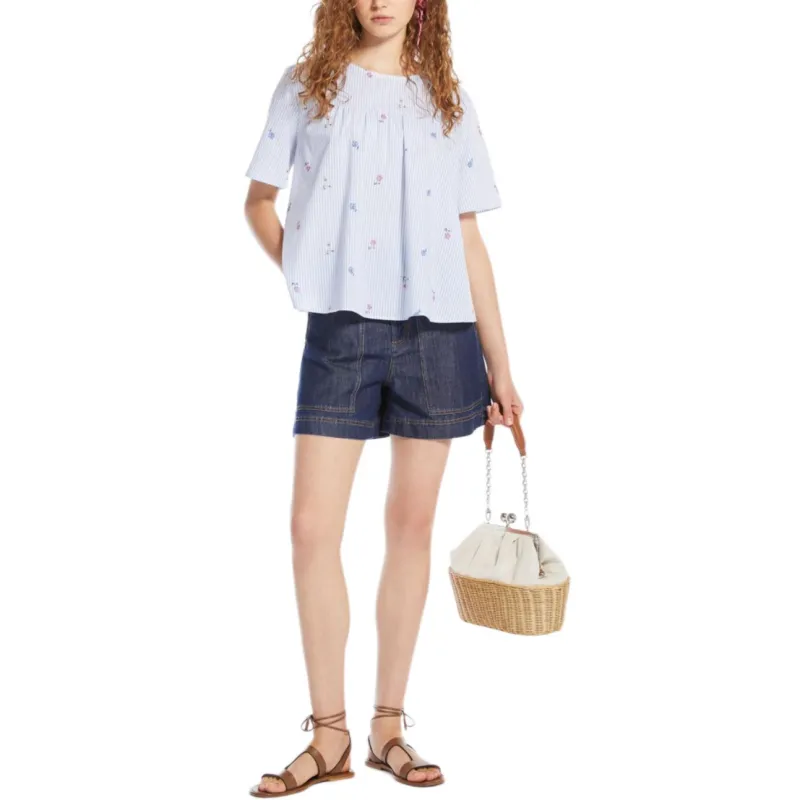 WEEKEND MaxMara T Shirt Women's Blue-1
