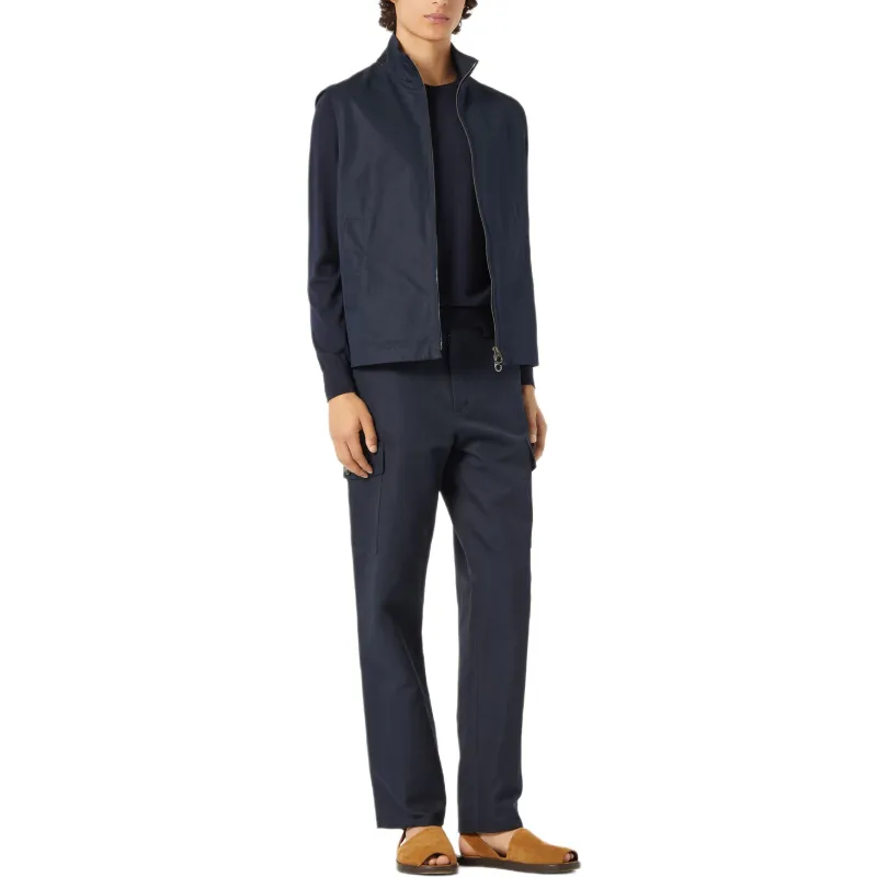 Loro Piana SS25 Vest Men's Blue-2