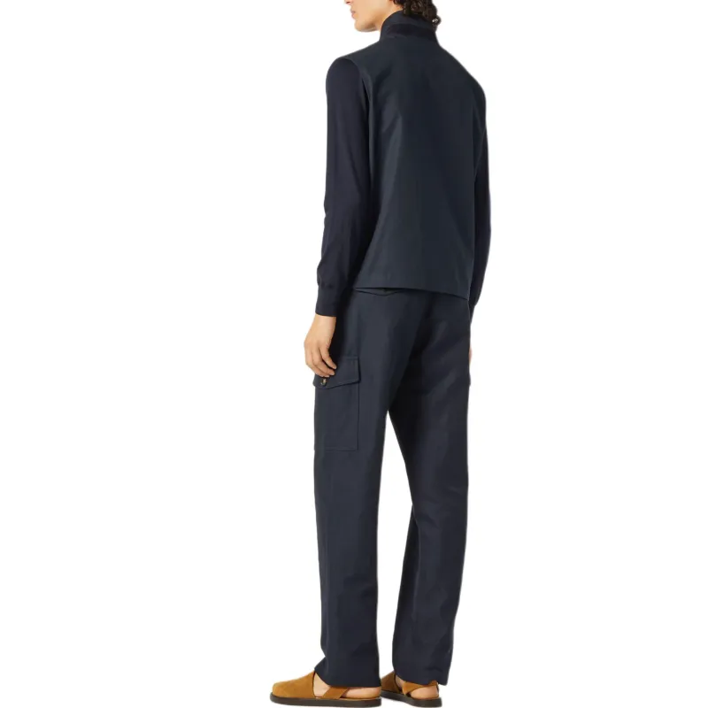 Loro Piana SS25 Vest Men's Blue-4