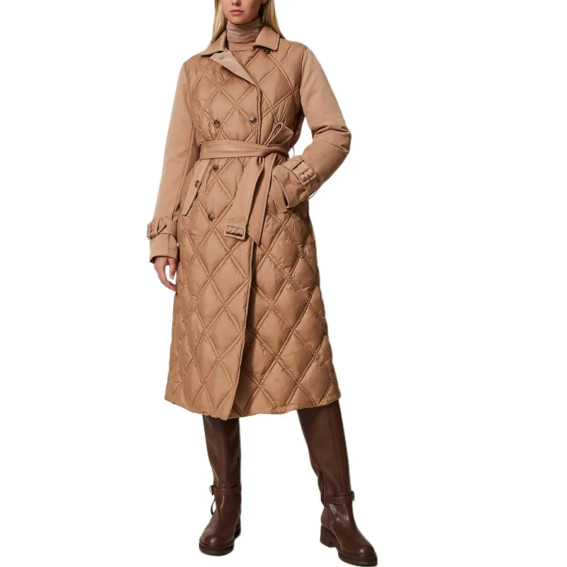 Twinset Double breasted Quilted Puffer Jacket-1