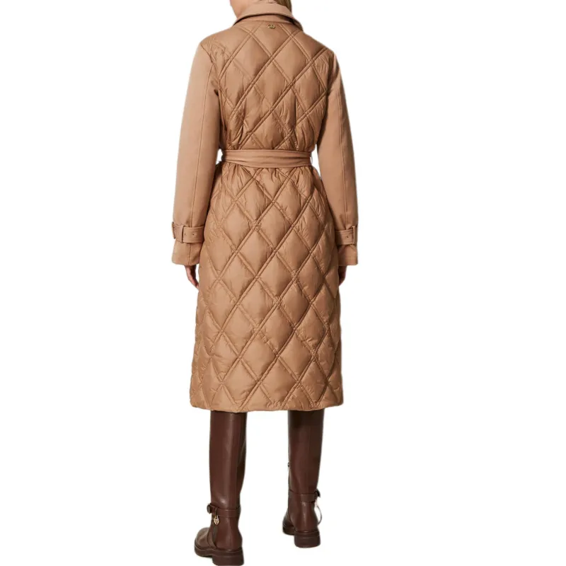 Twinset Double breasted Quilted Puffer Jacket-2
