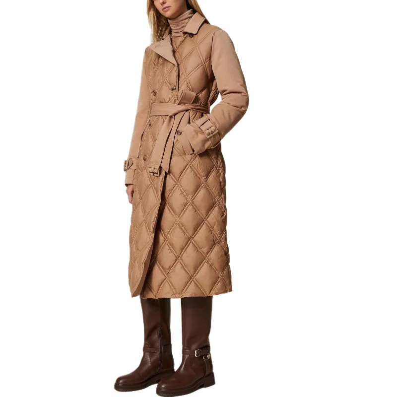 Twinset Double breasted Quilted Puffer Jacket-3
