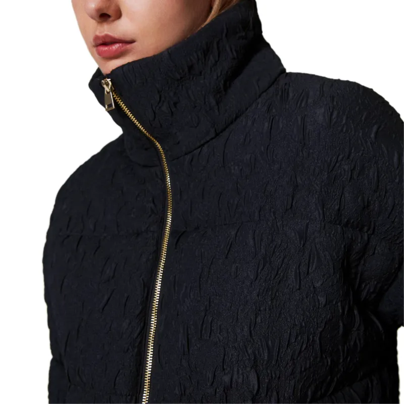 Twinset Embossed Puffer Jacket-5